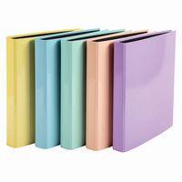 Classeur 2 anneaux en D 25mm Aquarel - A4-Couleurs assorties - Image principale