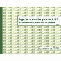 Régistre de sécurité ERP 24x32 cm - Exacompta thumbnail image