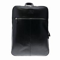 Sac à dos en cuir noir - Exacompta