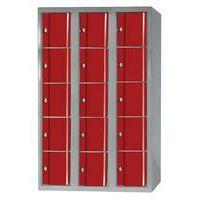Armoire non visitable Omega sans pieds 3 colonnes - Manutan Expert - Image principale