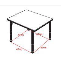 Table Clémence plateau carré - Manutan Expert - Image 2