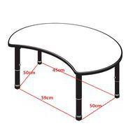 Table Clémence plateau pétale - Manutan Expert - Image 3