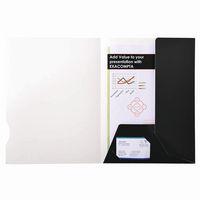 Lot de 20 Chemises de présentation carte brillante Chromolux - A4-Noir thumbnail image 2