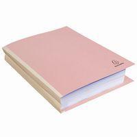 Lot de 25 Chemises dos toilé Forever® 320g/m2 - 24x32cm-Rose thumbnail image 3