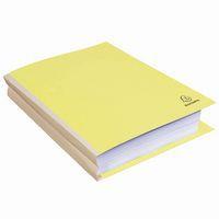 Lot de 25 Chemises dos toilé Forever® 320g/m2 - 24x32cm-Jaune - Image 3