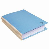 Lot de 25 Chemises dos toilé Forever® 320g/m2 - 24x32cm-Bleu vif thumbnail image 2