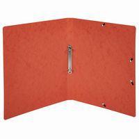 Lot de 10 Classeur 2 anneaux 15mm carte lustrée imprimée - A4-Rouge thumbnail image 2