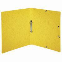 Lot de 10 Classeur 2 anneaux 15mm carte lustrée imprimée - A4-Jaune thumbnail image 2