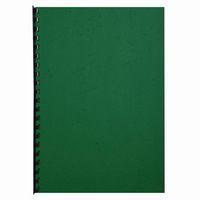 Paquet de 100 couvertures Grain cuir pour reliure A4-Vert - Image 2