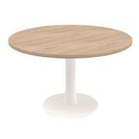 Table ronde Allegra Ø 120 cm orme/blanc thumbnail image 2