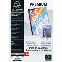 Boite de 100 plats pour relier PVC 30x100e - A4-Cristal thumbnail image 4