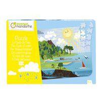 Puzzle éducatif carton 150 pièces cycle eau - Avenue Mandarine