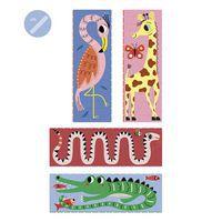 Puzzles sticks carton animaux savane - Image 2