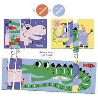 Puzzles sticks carton animaux savane thumbnail image 4