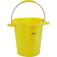 Lot de 5 Seau gradué, bec verseur, 20 L, Jaune - Image principale