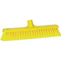 Lot de 10 Balai, 410 mm, Souple/fleuré, Jaune - Image principale