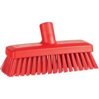 Lot de 10 Brosse Sol/Mur compacte, 225 mm, Dur, Rouge - Image principale