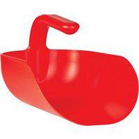 Lot de 10 Pelle à Main Ergonomique, 2 L, Rouge - Image principale