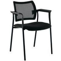 Fauteuil visiteur Tendance dossier résille Sokoa thumbnail image 5