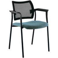 Fauteuil visiteur Tendance dossier résille Sokoa thumbnail image 17