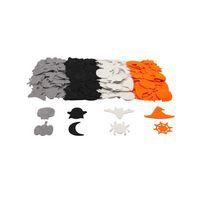 Pochette de 200 formes halloween feutrine pailletée adhésive thumbnail image 3