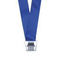 Lot de 10 Tours de cou bleus : Clip No-TwistTM - 44 cm x 2 cm thumbnail image 5