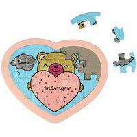 12 puzzles cœur à décorer - Image 2