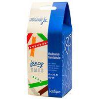 Lot de 8 rubans Noel - 10mm x 10 m thumbnail image 3