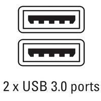 Station d'accueil de voyage USB-C 6 en 1 - Sandberg thumbnail image 2