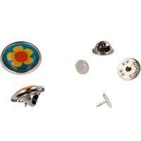 20 attaches pin's coloris argenté thumbnail image 2