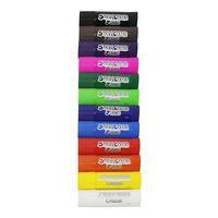 Lot 12 méga bâtons gouache solide couleurs vives assorties thumbnail image 3