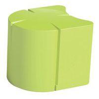Pouf ovale Connexio - vert - Image principale