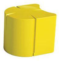 Pouf ovale Connexio - jaune - Image principale