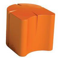 Pouf ovale Connexio - orange - Image 2