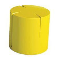 Pouf rond Connexio - jaune - Image principale