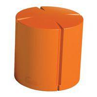 Pouf rond Connexio - orange thumbnail image 2