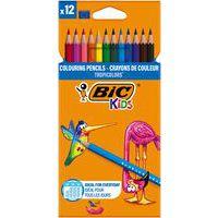 Etui 12 crayons 17,5 cm Tropicolor- Bic