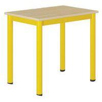 Table Carélie mobile 70 x 50 cm fixe méla hêtre chts polypropylène - Image principale