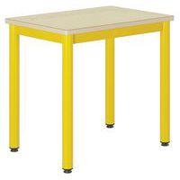 Table Carélie 70x50cm fixe strat coq oeuf chants alaisés - Mobidecor thumbnail image