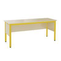Chaire prof Nova 160 x 64 cm mélaminé coquille d oeuf Mobidecor