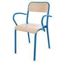 Fauteuil Trévise 4 pieds accotoirs tube Mobidecor