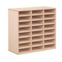Meuble à courrier Bip Bop 24 cases sans portes - Mobidecor