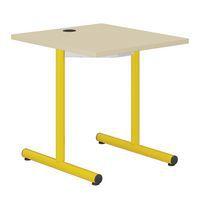 Table info Hubbe prof. 70 cm T4 stratifié chants polypro. - Mobidecor