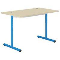 Table info Hubbe prof 70 cm réglable T3 à T6 méla polypro - Mobidecor