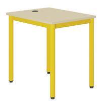 Table informatique 60 x 80 cm T6 stratifié chants polypro - Mobidecor