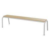 Banc hêtre massif sans dossier T1 à T3 - Mobidecor thumbnail image 2