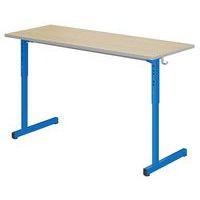 Table Gange 130x50 cm régl. T3 à T6 strat chants polyur. - Mobidecor thumbnail image 3