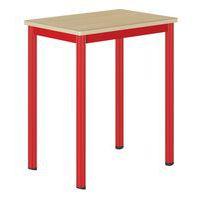 Table Carélie mobile 70 x 50cm strat. hêtre chants alaisés - Mobidecor thumbnail image 2