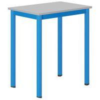 Table Carélie mobile 70 x 50 cm méla gris chants polypro. - Mobidecor thumbnail image 2