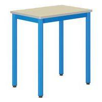 Table Carélie 70 x 50 cm fixe strat coq oeuf chants polyuréthane - Image 2